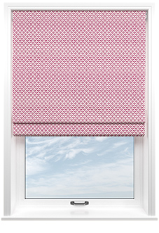 Scallop & Bud, Cosmos - Roman Blind
